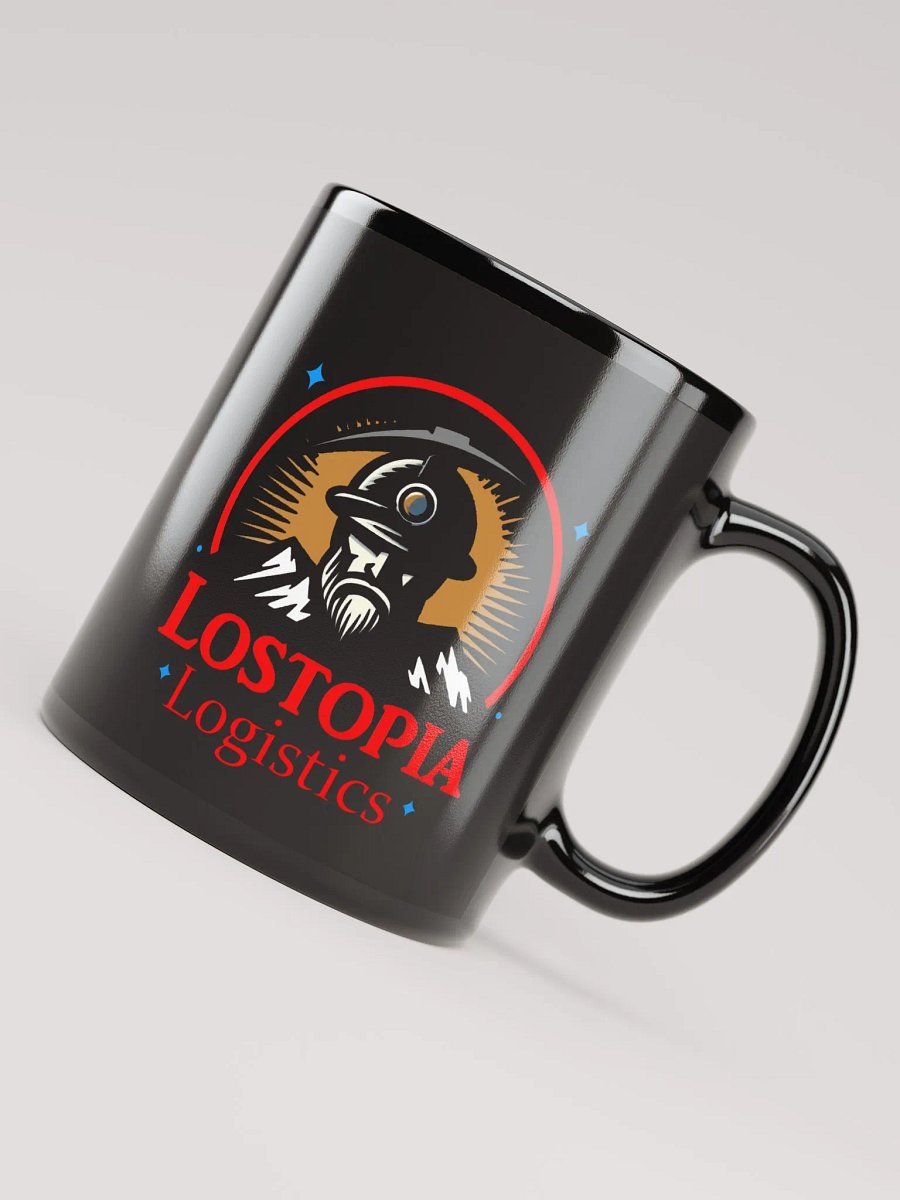 Lostopia Logistics Black Mug product image (3)