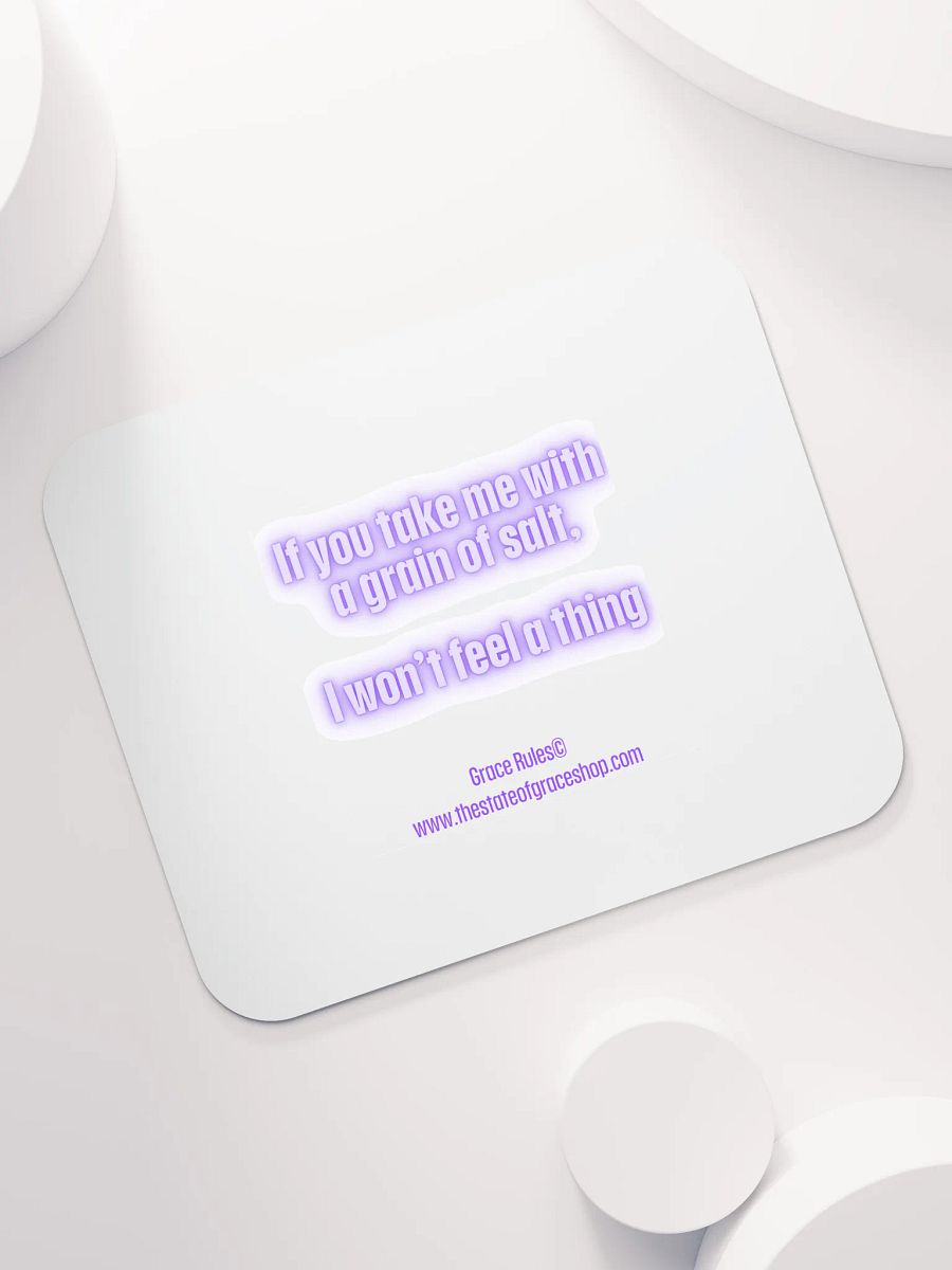 FUNNY DESK MATS 4 U - “If you take me with a grain of salt, I won’t feel a thing.” product image (7)