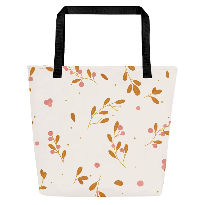Botanical Berry Tote Bag product image (1)