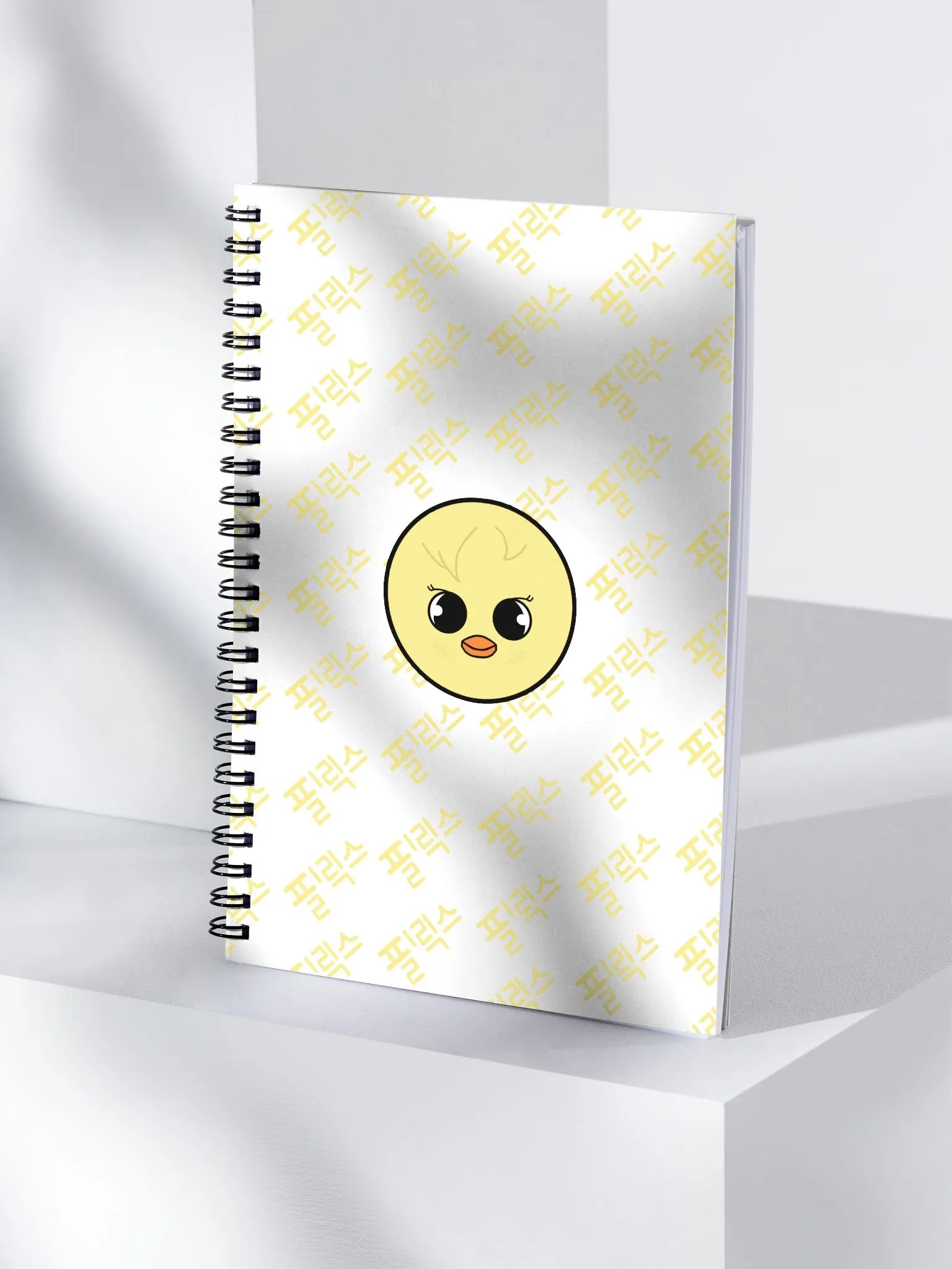 Bbokari face and hangul notebook product image (4)