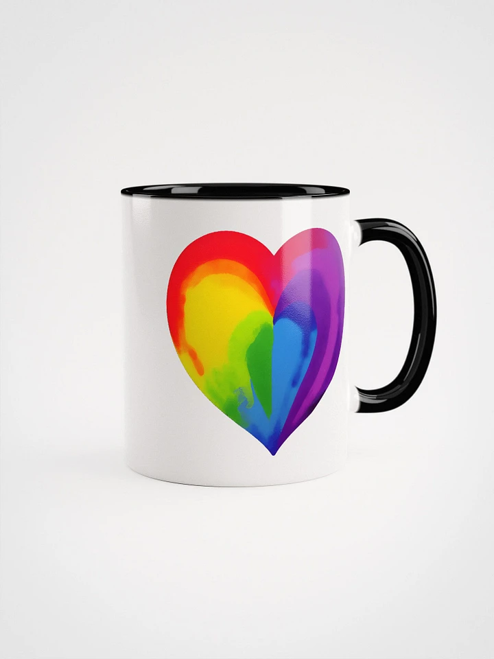 Bleeding Rainbow Heart #1 - Mug product image (1)