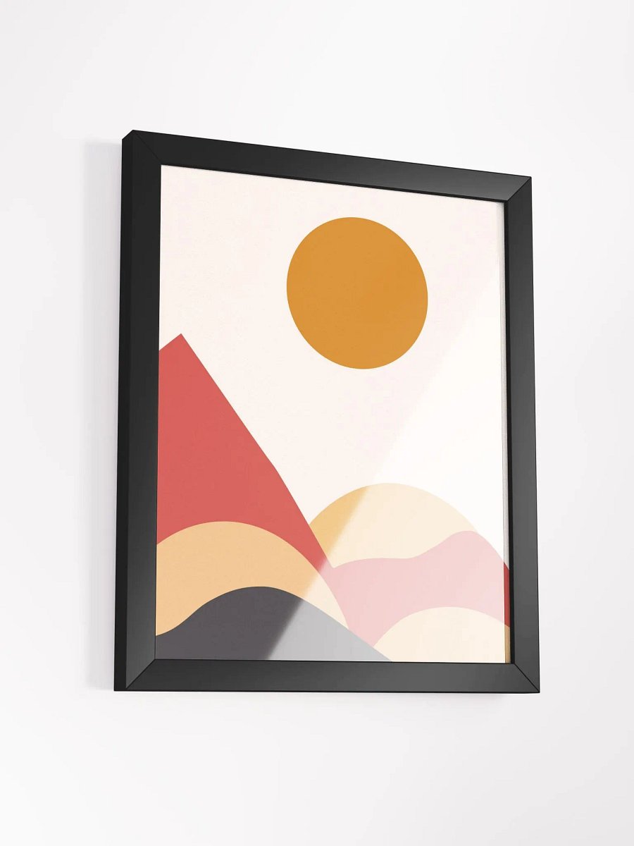 Sunset Summit Framed Poster product image (39)