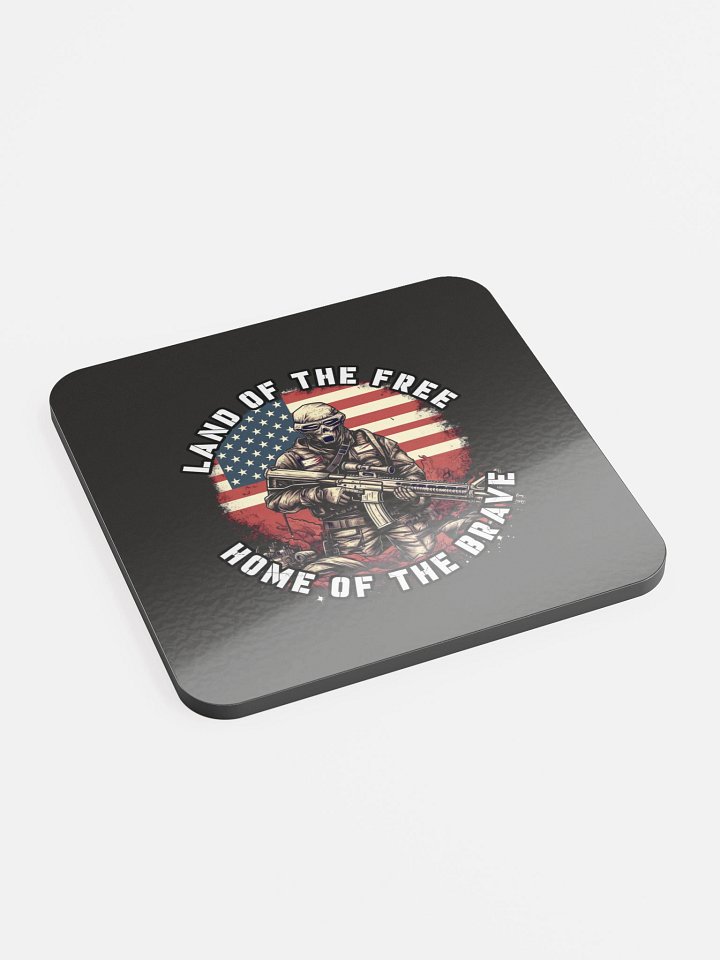 Brave Soldier Cork Coaster product image (2)