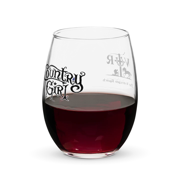 Country Girl Wine Glass product image (1)