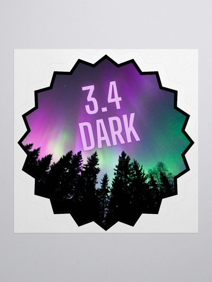 3.4 Dark Kiss Cut Stickers product image (1)