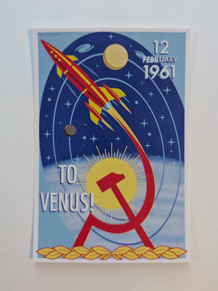 To Venus! Postcard product image (1)