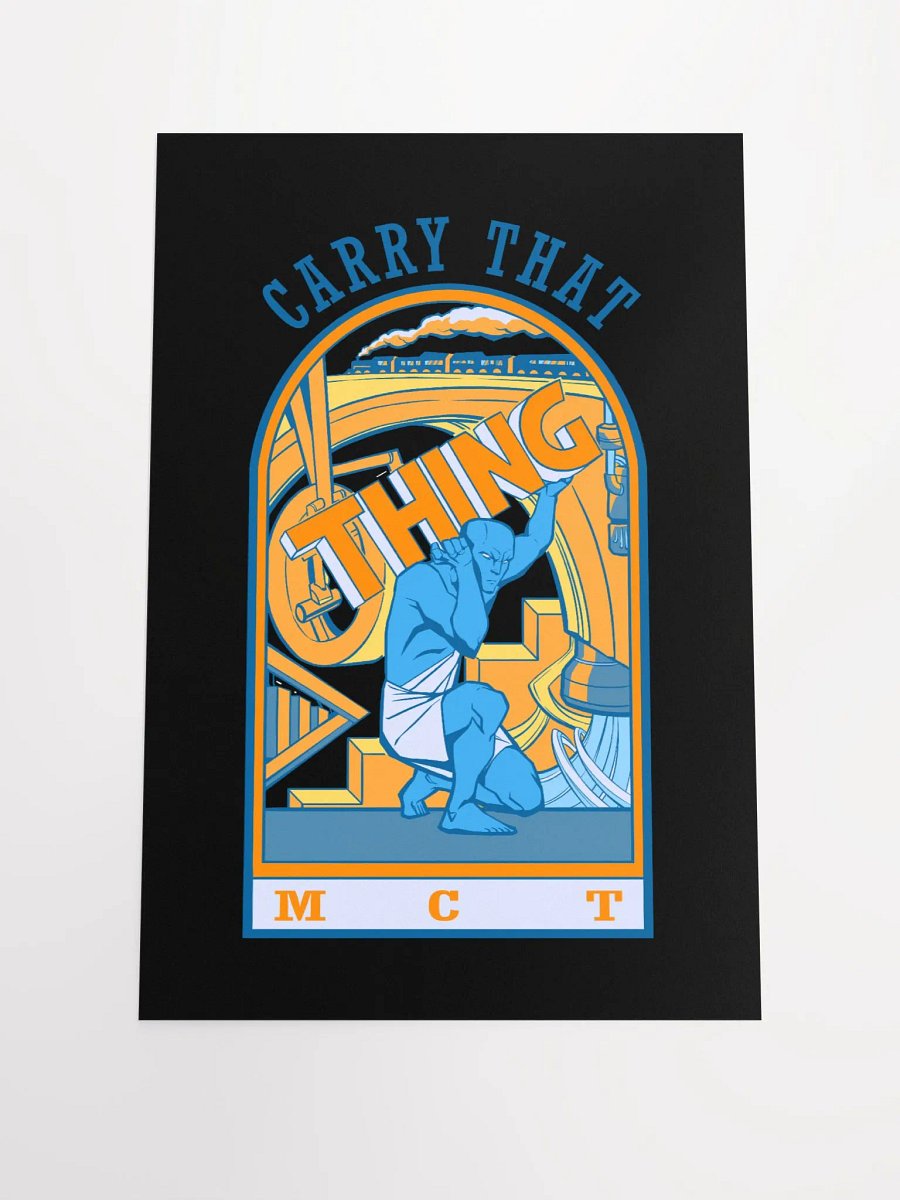 Man Carrying Poster product image (1)