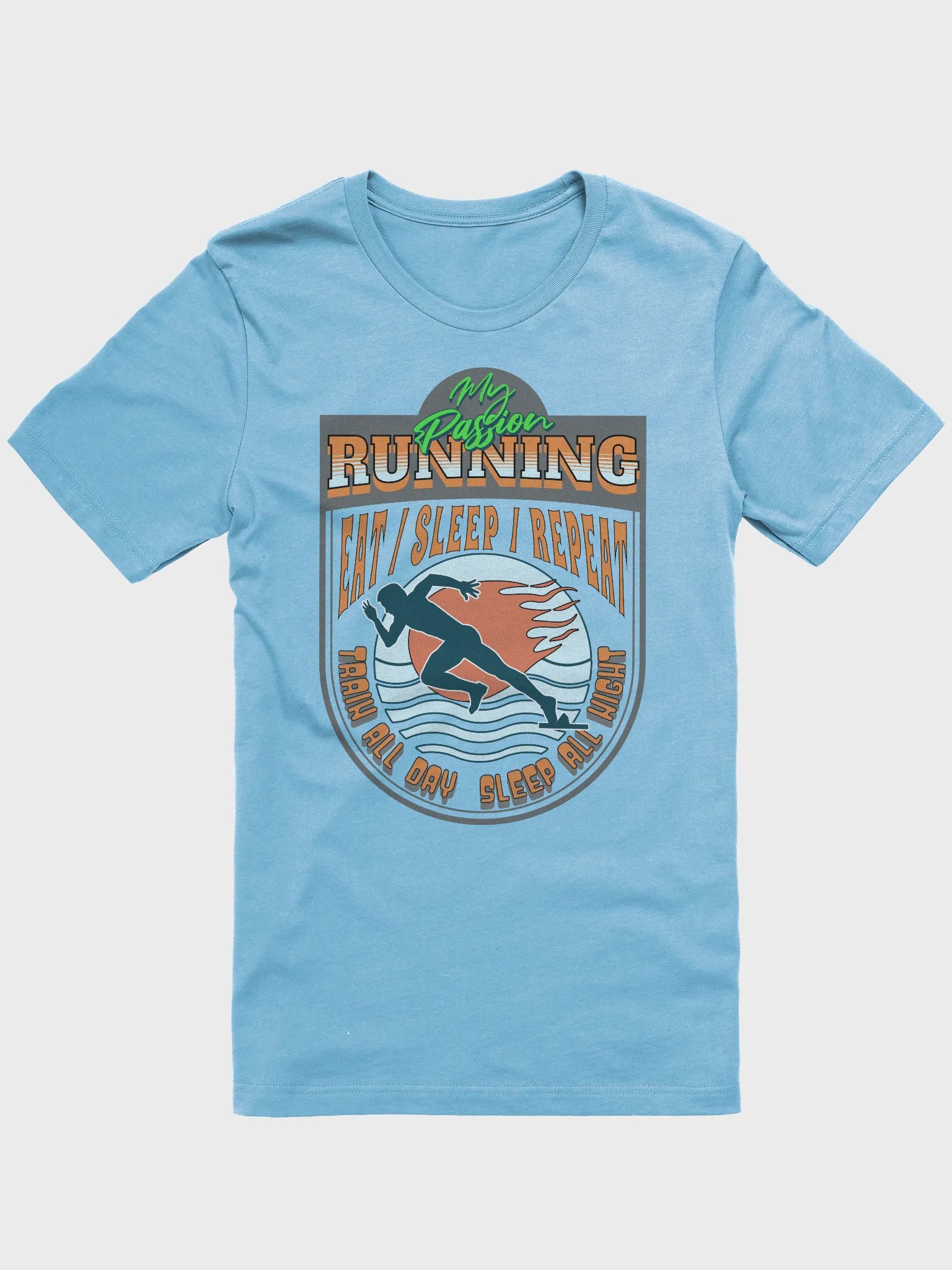 My Passion Running Passion Shield Silhouette Tee product image (1)