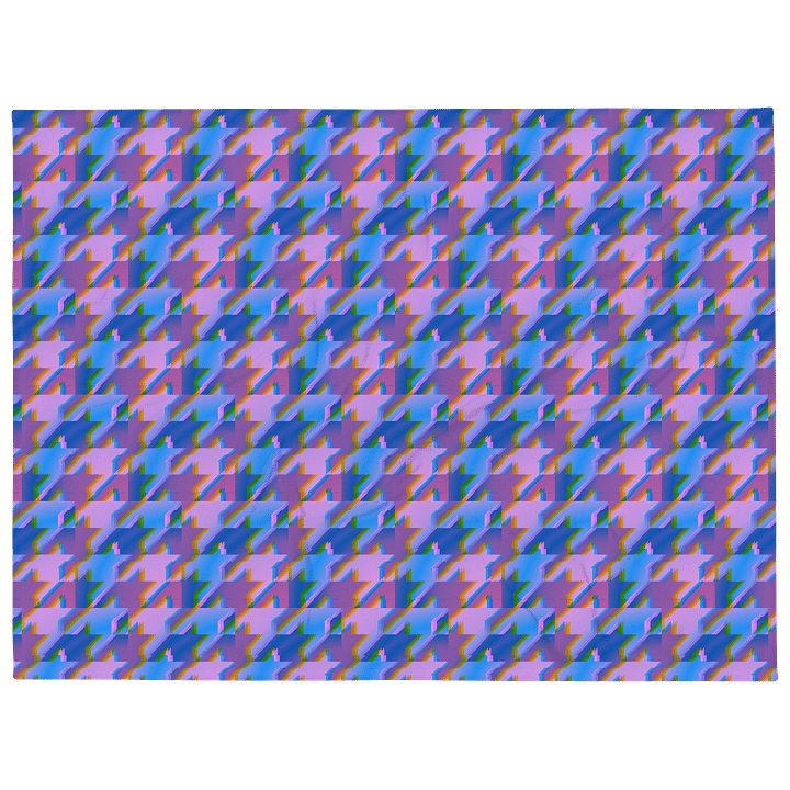 Houndsglitch x Vaporwave Throw Blanket product image (1)