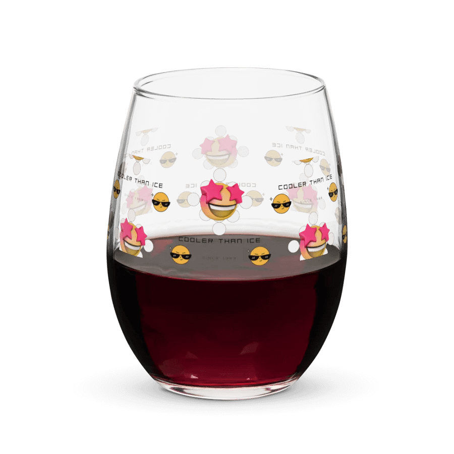 Cooler Than Ice Stemless Wine Glass product image (9)