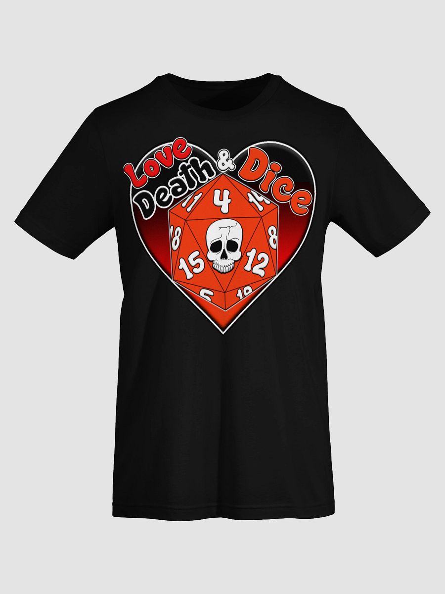 Love Death & Dice – Logo Heart Tee product image (7)