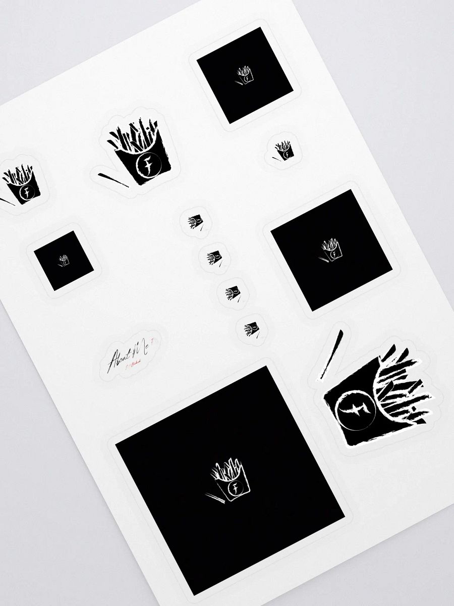Fryenation Sticker Sheet #1 product image (1)