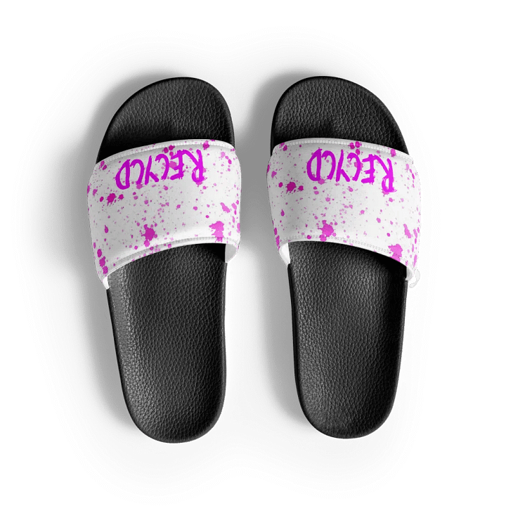 Pink Splatter Rec Slides product image (1)
