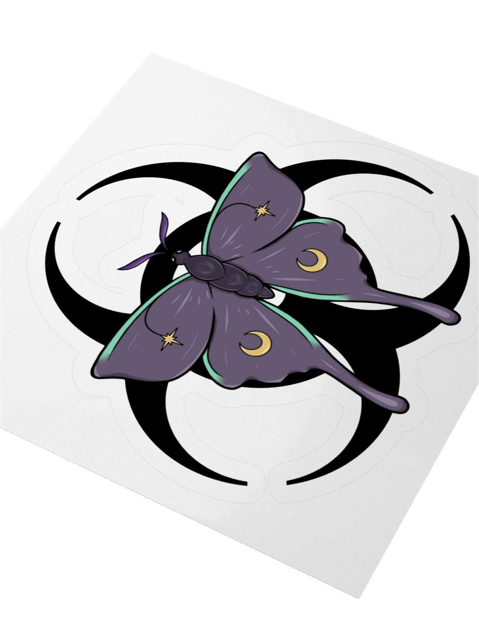 Hazard Moth Sticker product image (3)