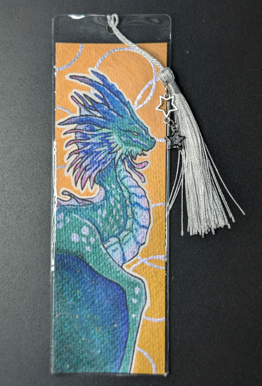Watercolor Bookmark: Dragon Dreams Set 3 product image (2)