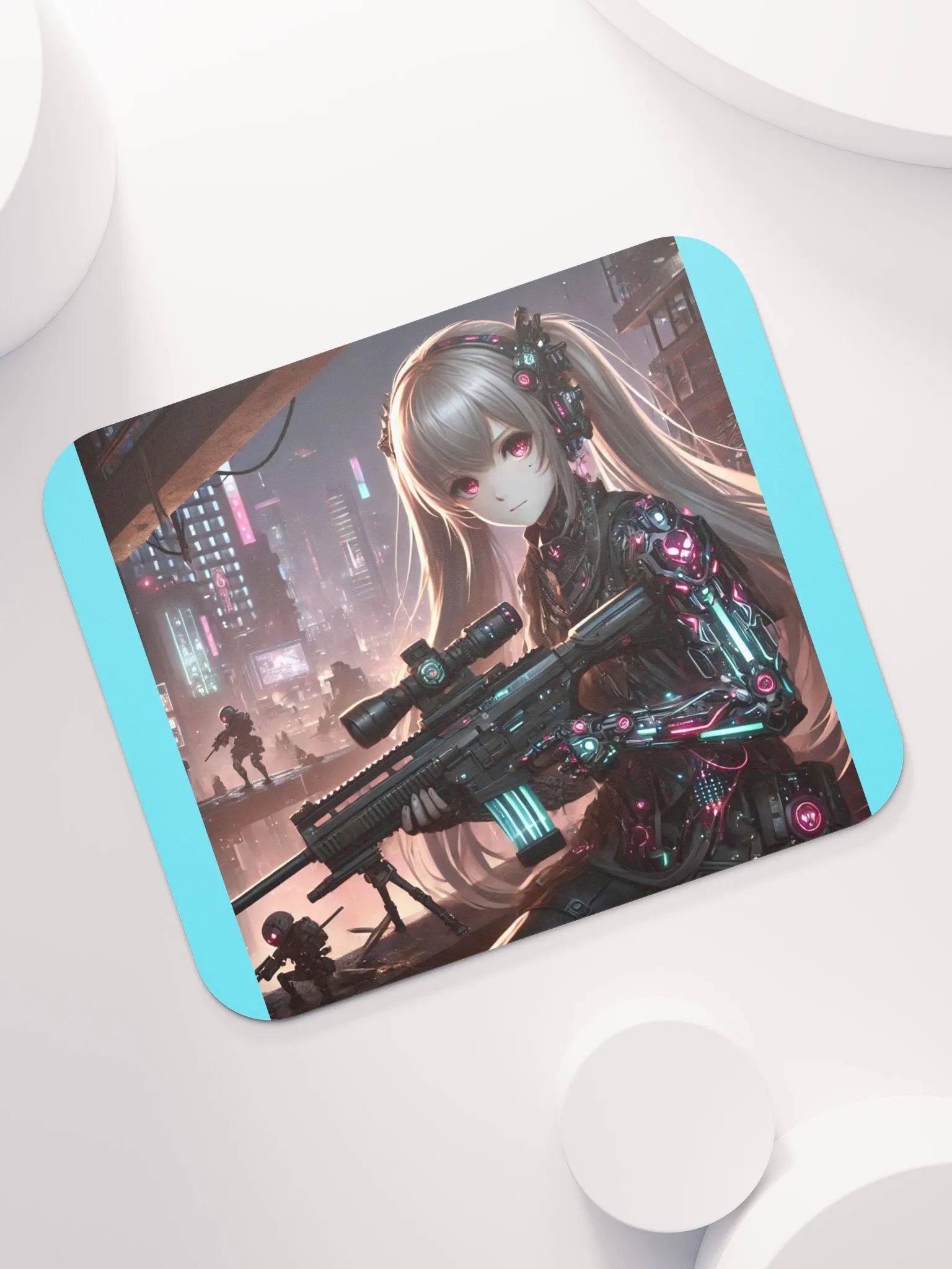 Cybernetic Guardian Mouse Pad product image (7)