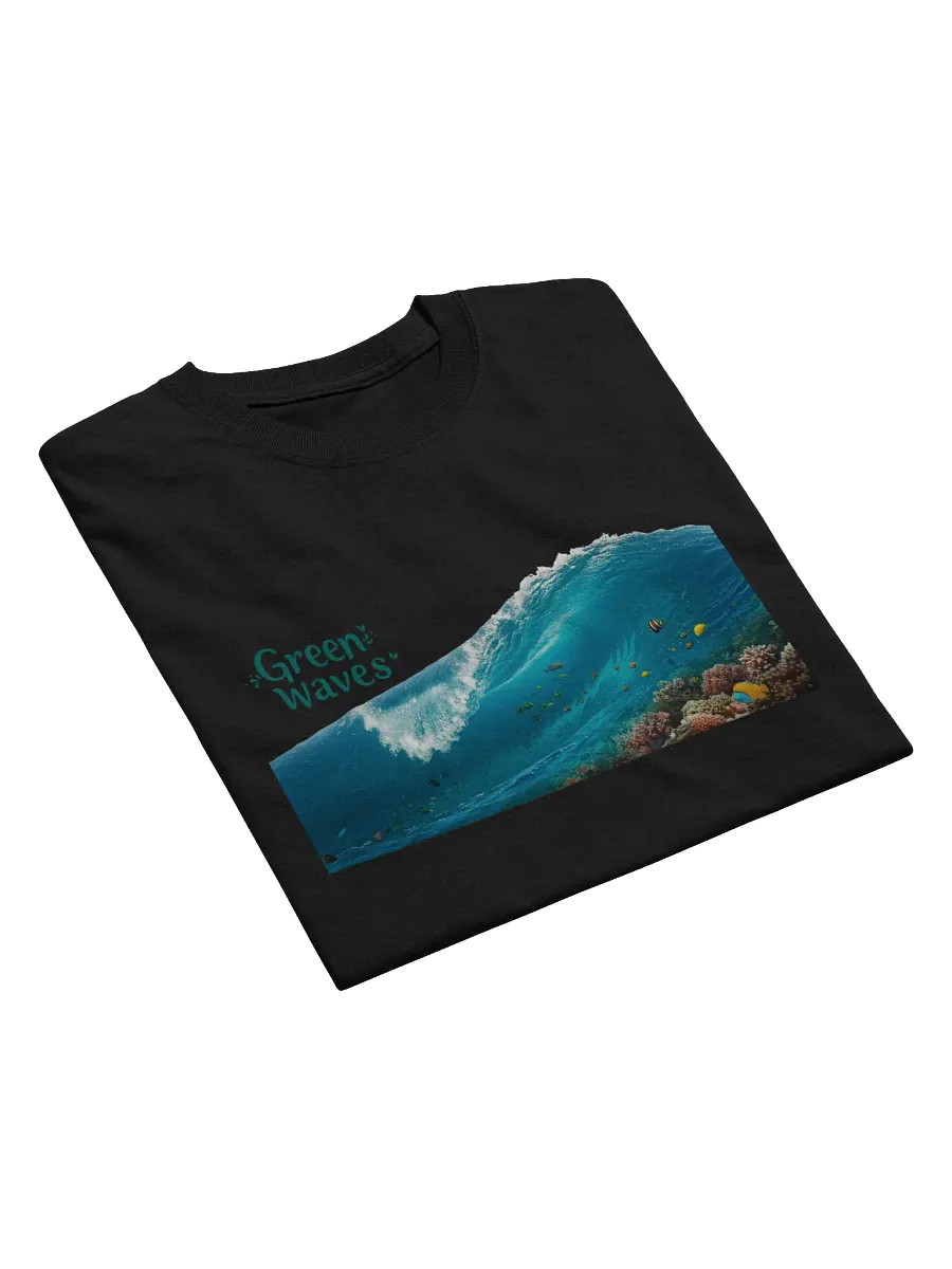 Green Wave Exploration T-Shirt product image (34)