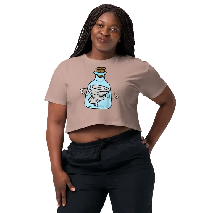 Chaos Vessel Short Sleeve Crop Top product image (1)