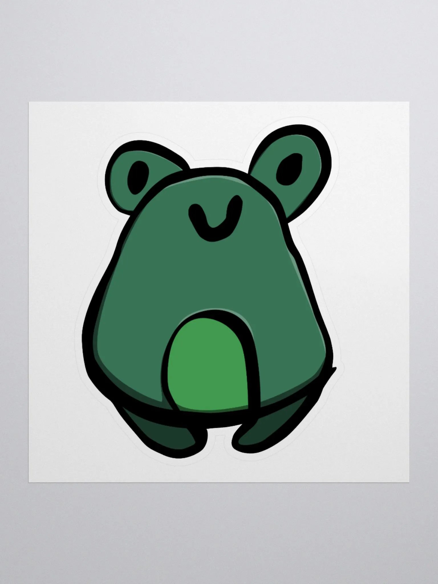 Happy Frog Sticker product image (1)