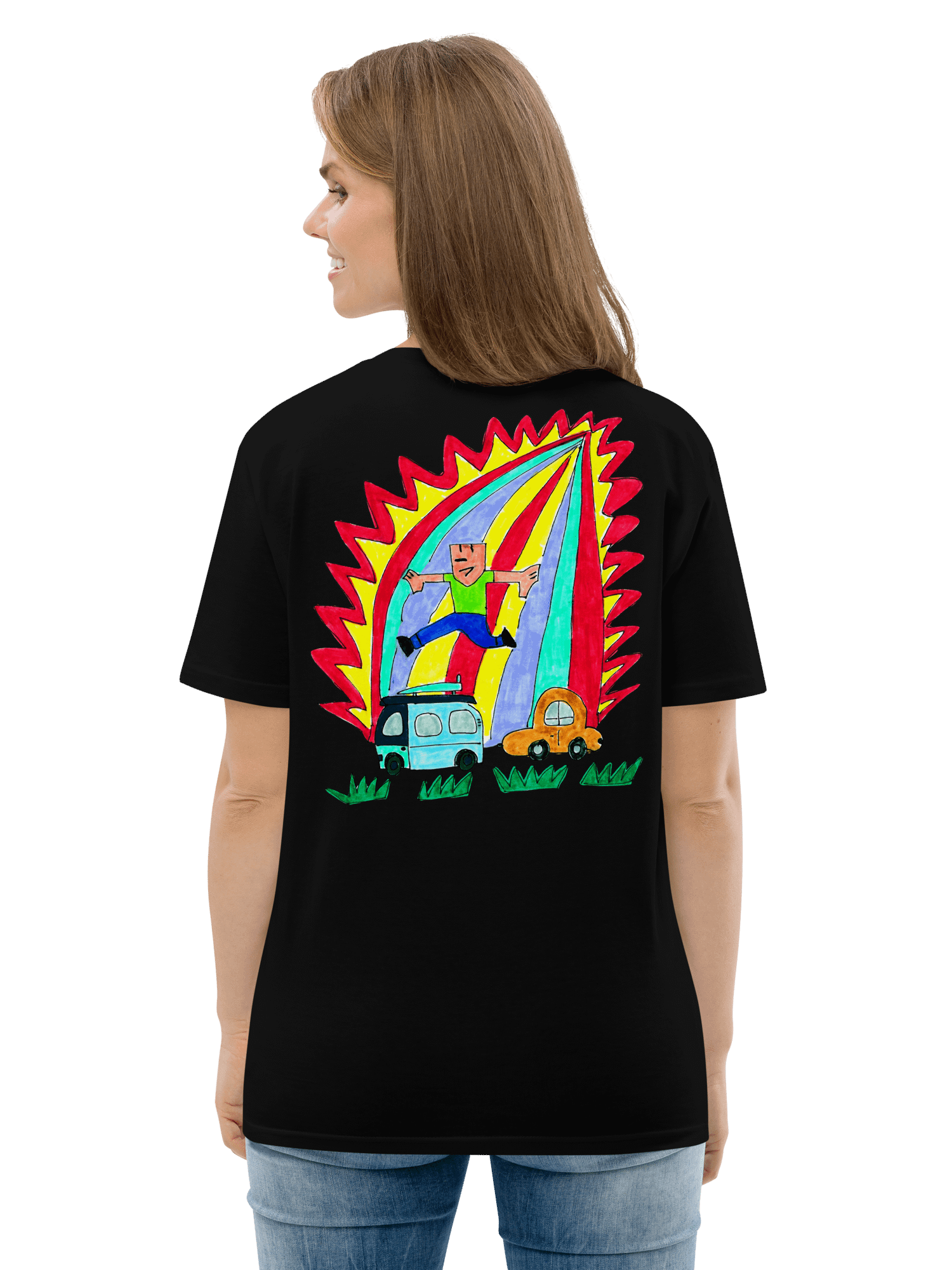Rays of Freedom Unisex Organic Tee product image (6)
