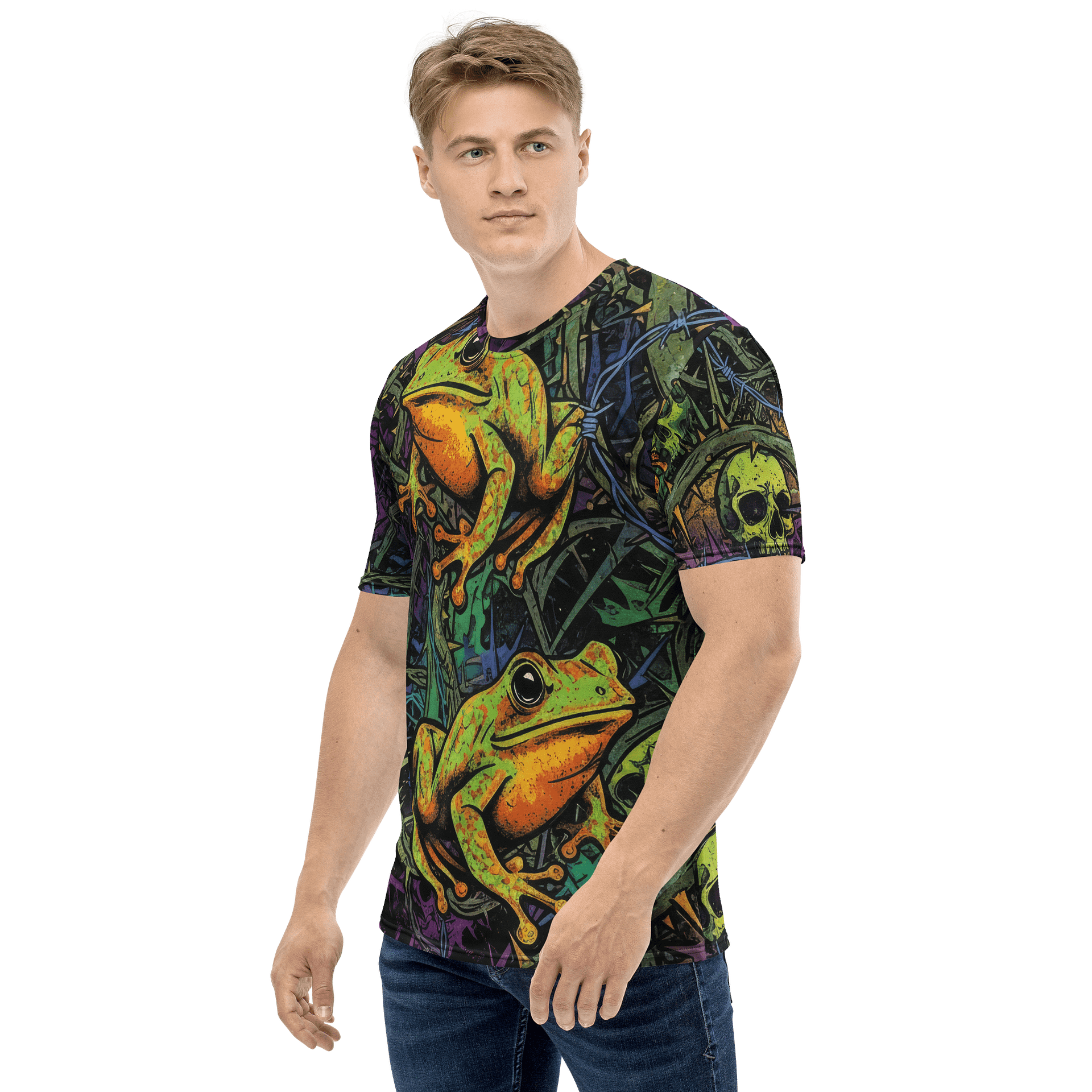 Crashout Report Toad Apocalypse All-Over Tee product image (4)