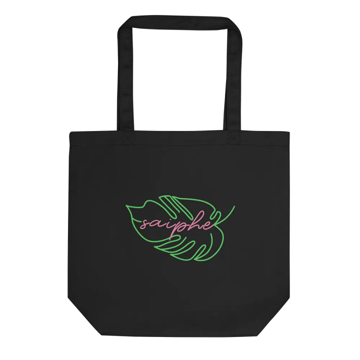 Saiphe Leaf Logo Black Tote product image (2)