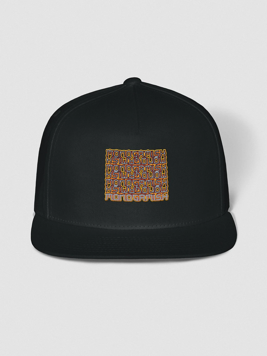 Monogamish words snap back cap product image (5)