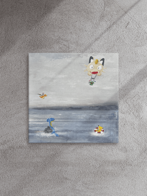 "Pallet Town Seascape" Canvas Print product image (2)