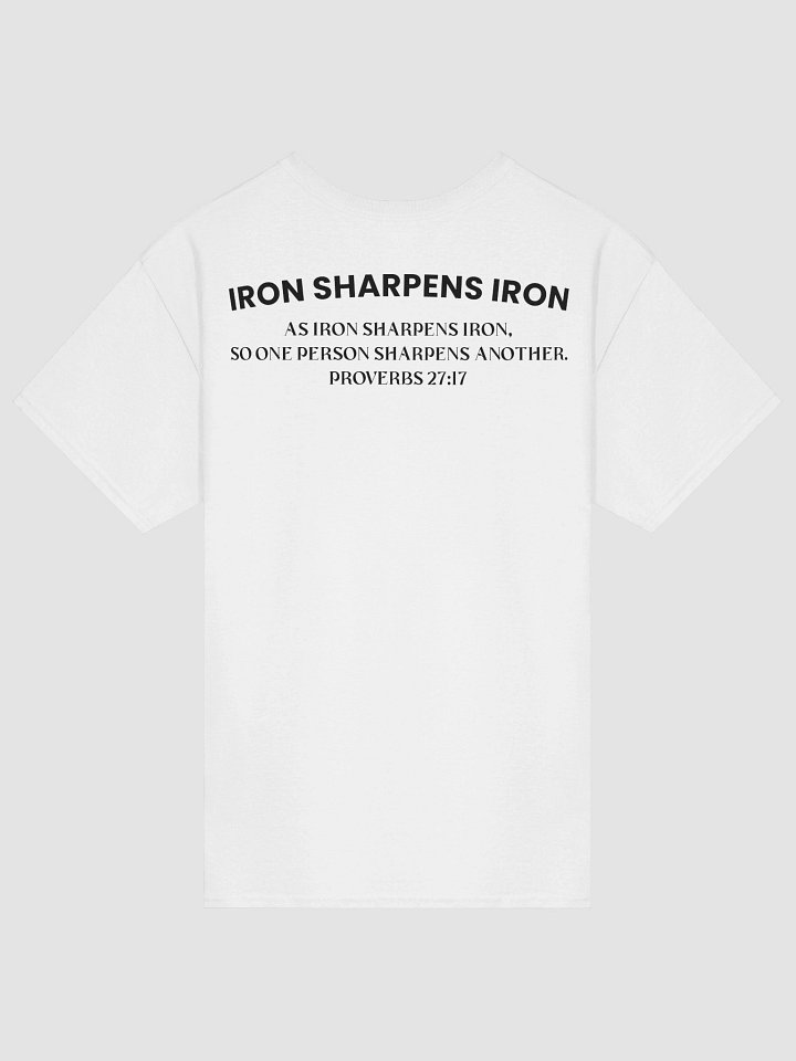 Beards for Jesus - Iron Sharpens Iron - Black Logo product image (110)