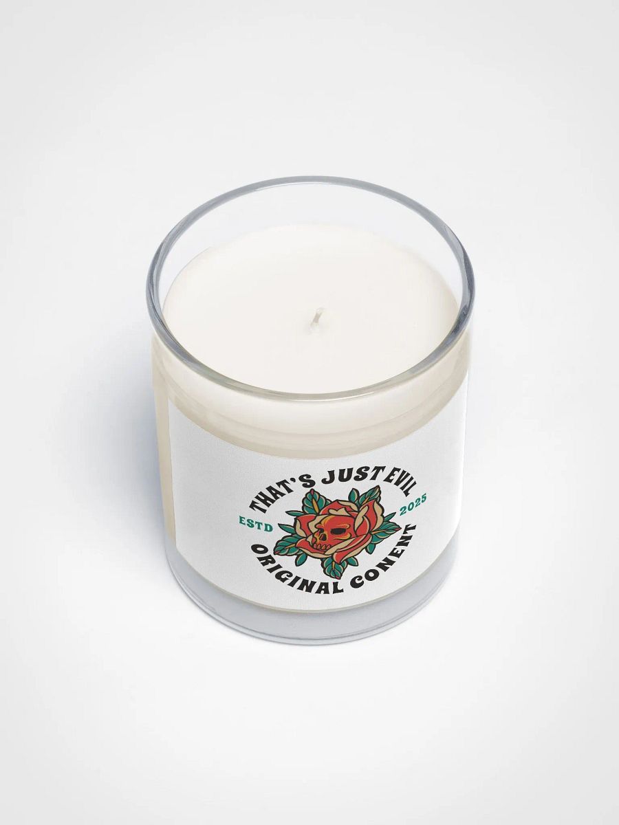 Skull Flower Soy Wax Candle product image (3)