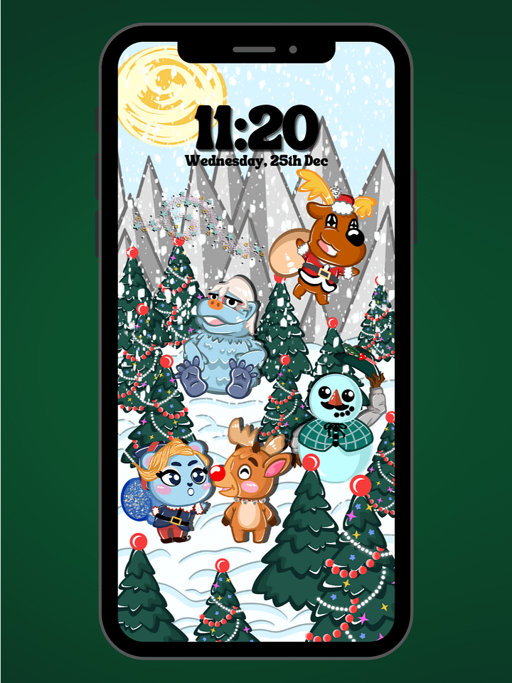 Holiday OlivesCrossing iPhone/Android Wallpaper 2024 product image (1)