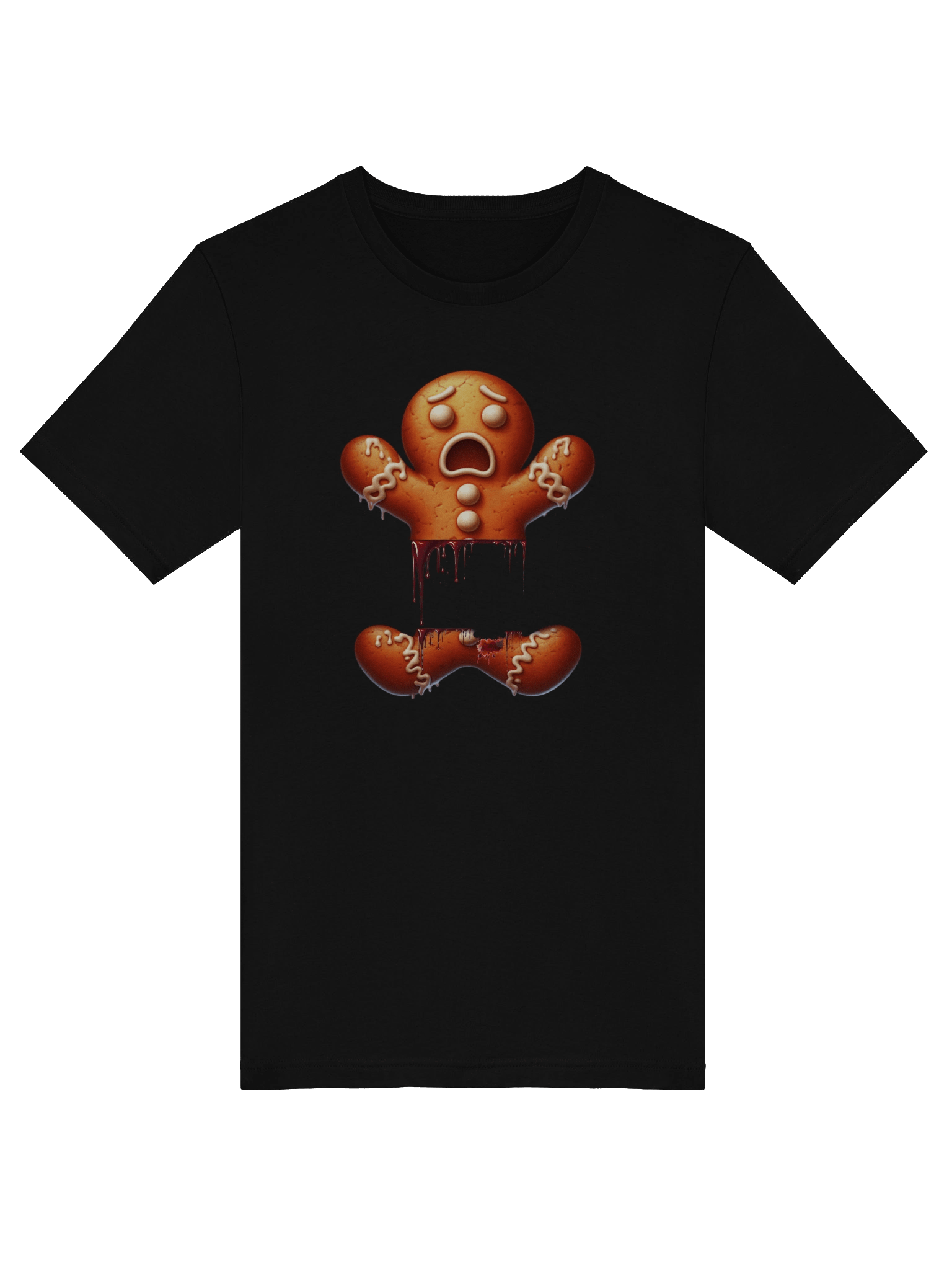 Broken Gingerbread Man Surprise T-Shirt product image (42)
