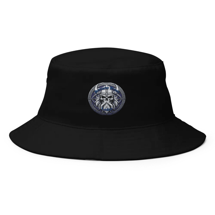 Viking Skull Cotton Bucket Hat product image (1)