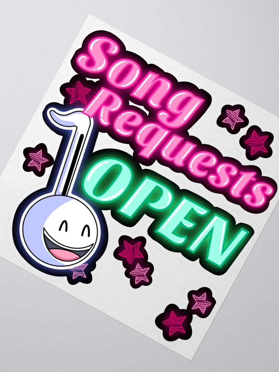 Song Requests Open Sticker product image (2)