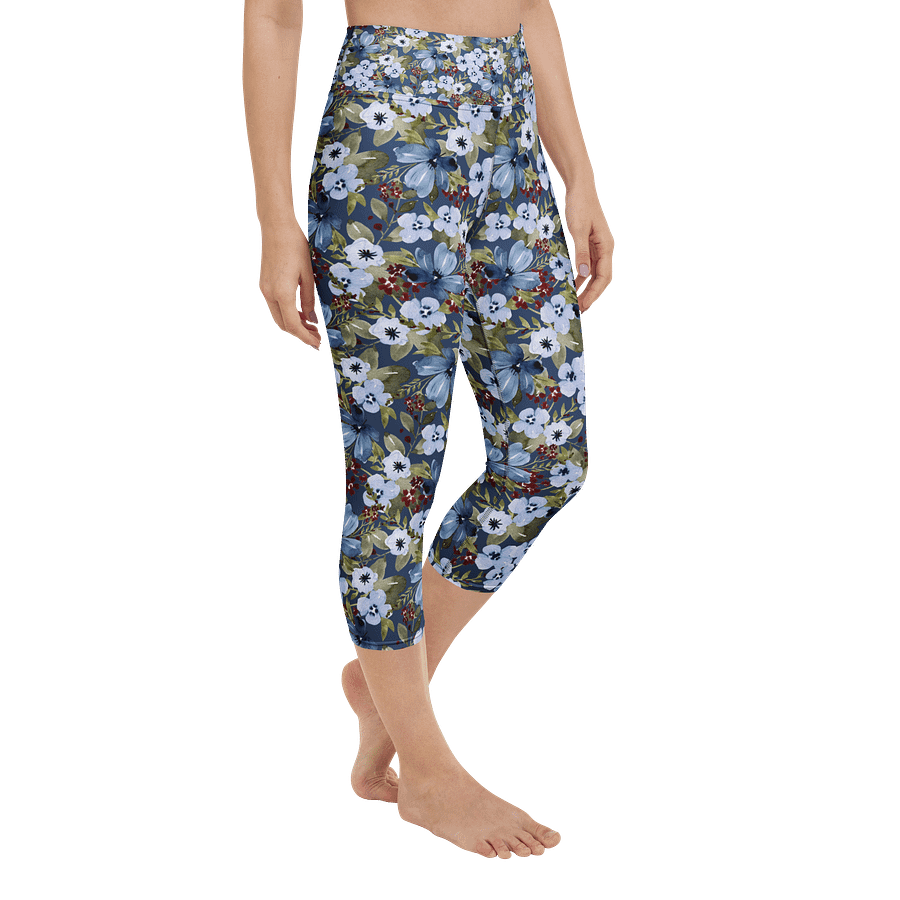 Flowers Garden Capri Leggings product image (2)