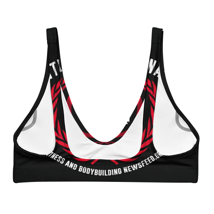 IFBNewsfeed.Org's All-Over Print Recycled Padded Bikini Top product image (1)