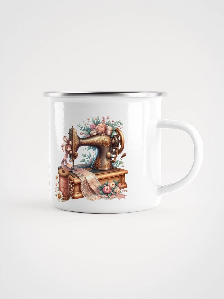 Sewist's Soul Soothe Enamel Mug product image (1)