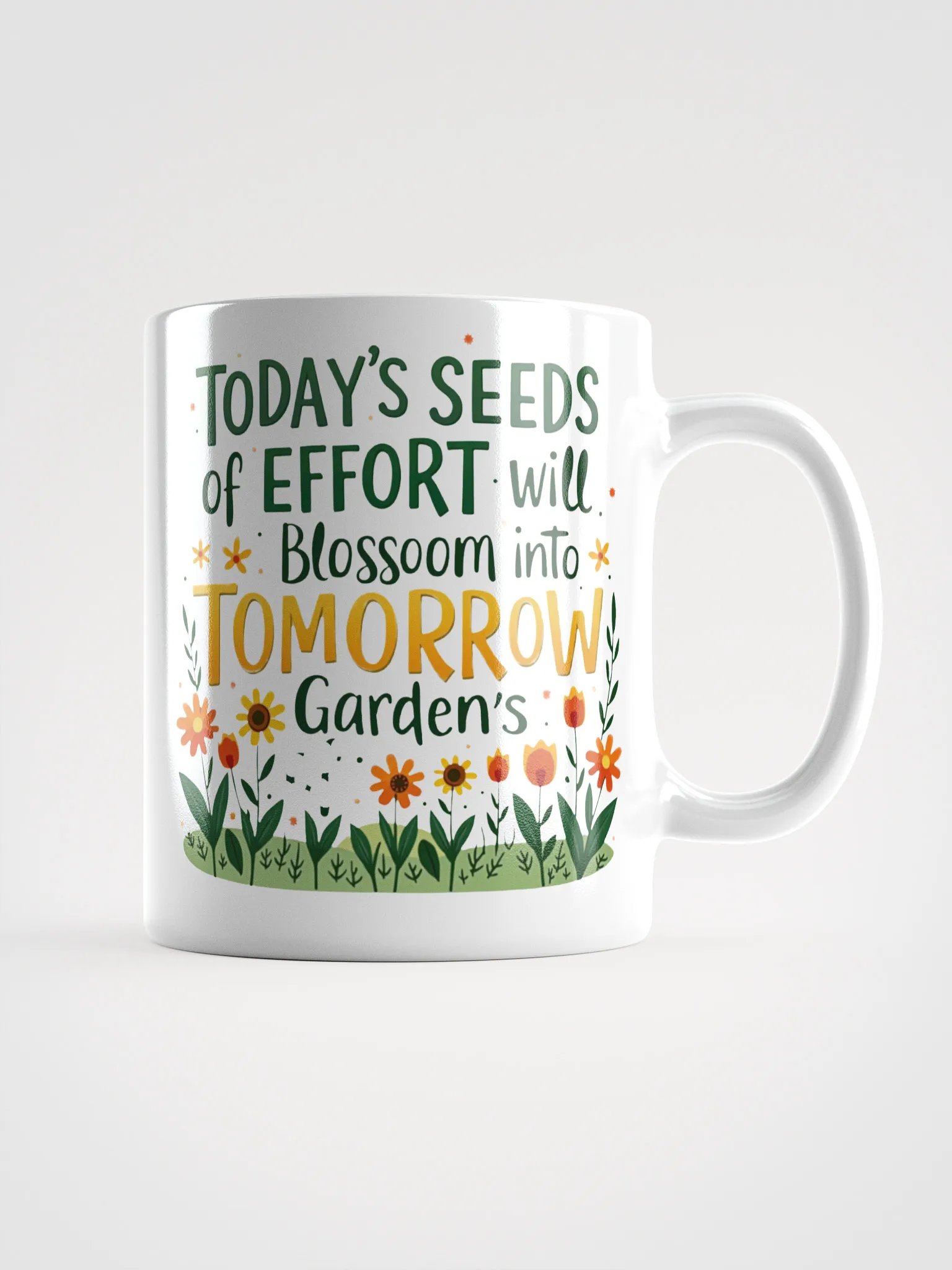 Tomorrow's Effort Floral Mug product image (2)