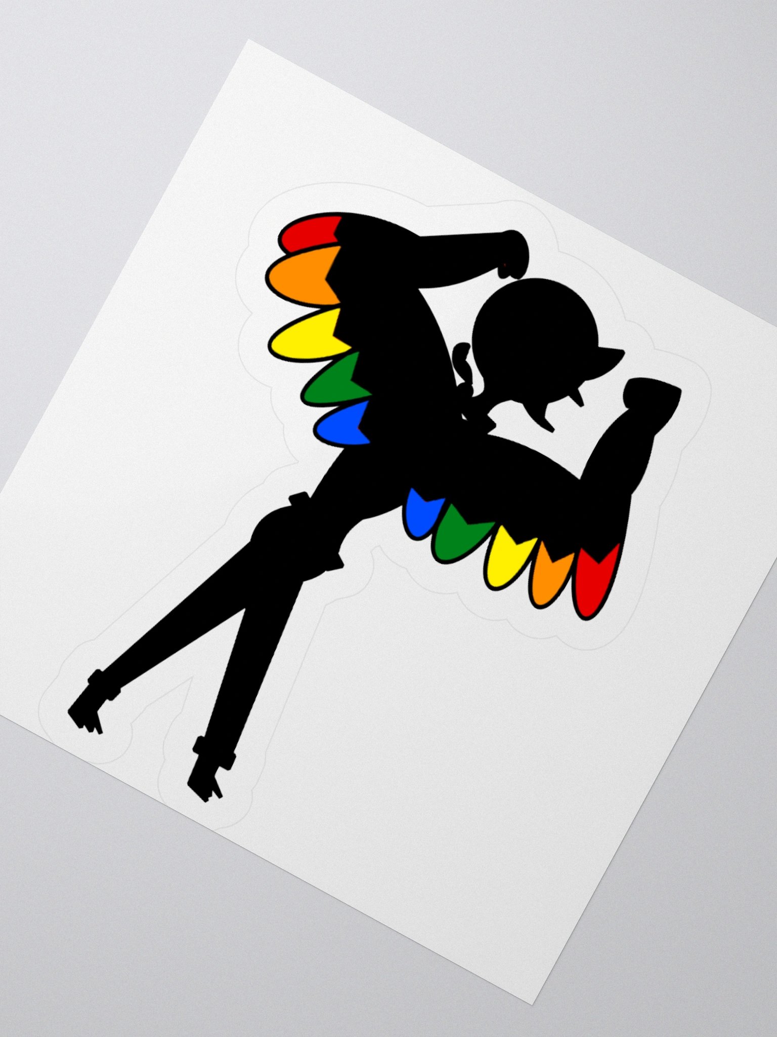 Superhomo! Eudo Gay Silhouette Variant Sticker! product image (6)