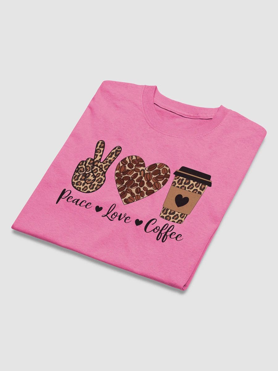 Leopard Love Peace Tee product image (13)