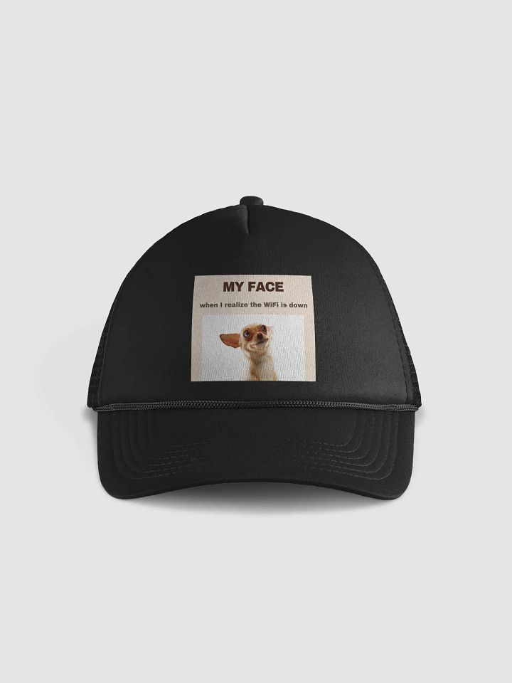 WiFi Down Chihuahua Meme Trucker Hat product image (1)