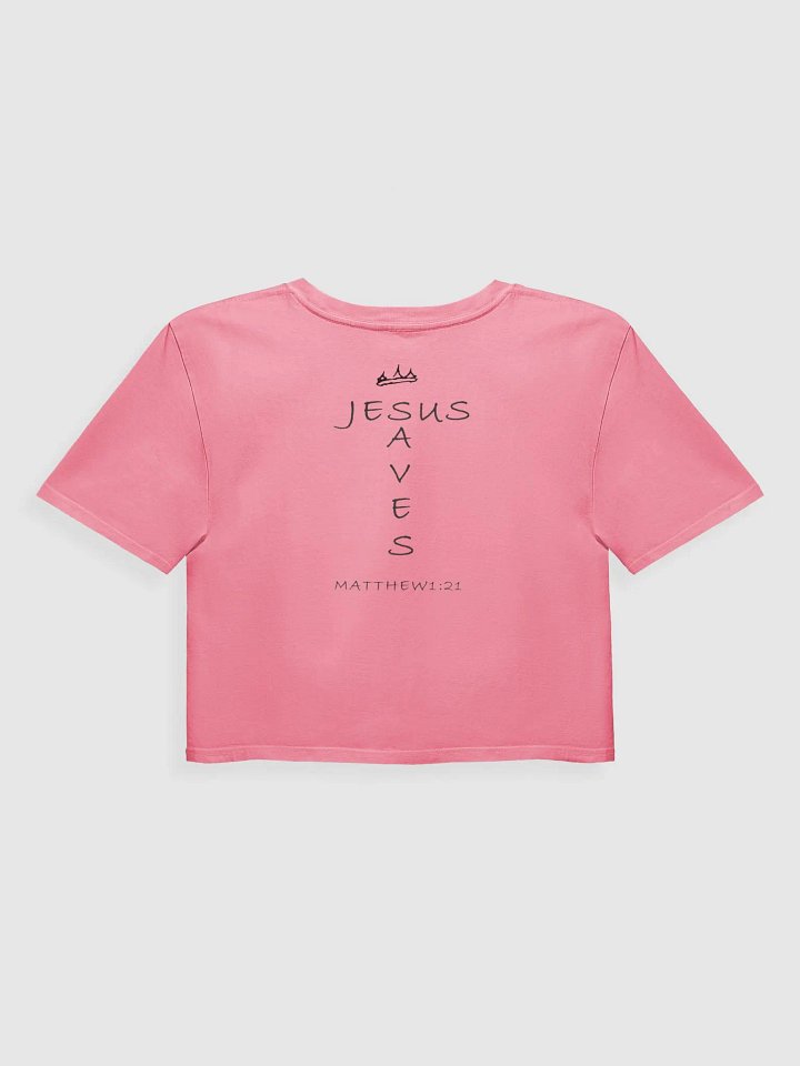 Women's Jesus Saves Crop Top product image (2)