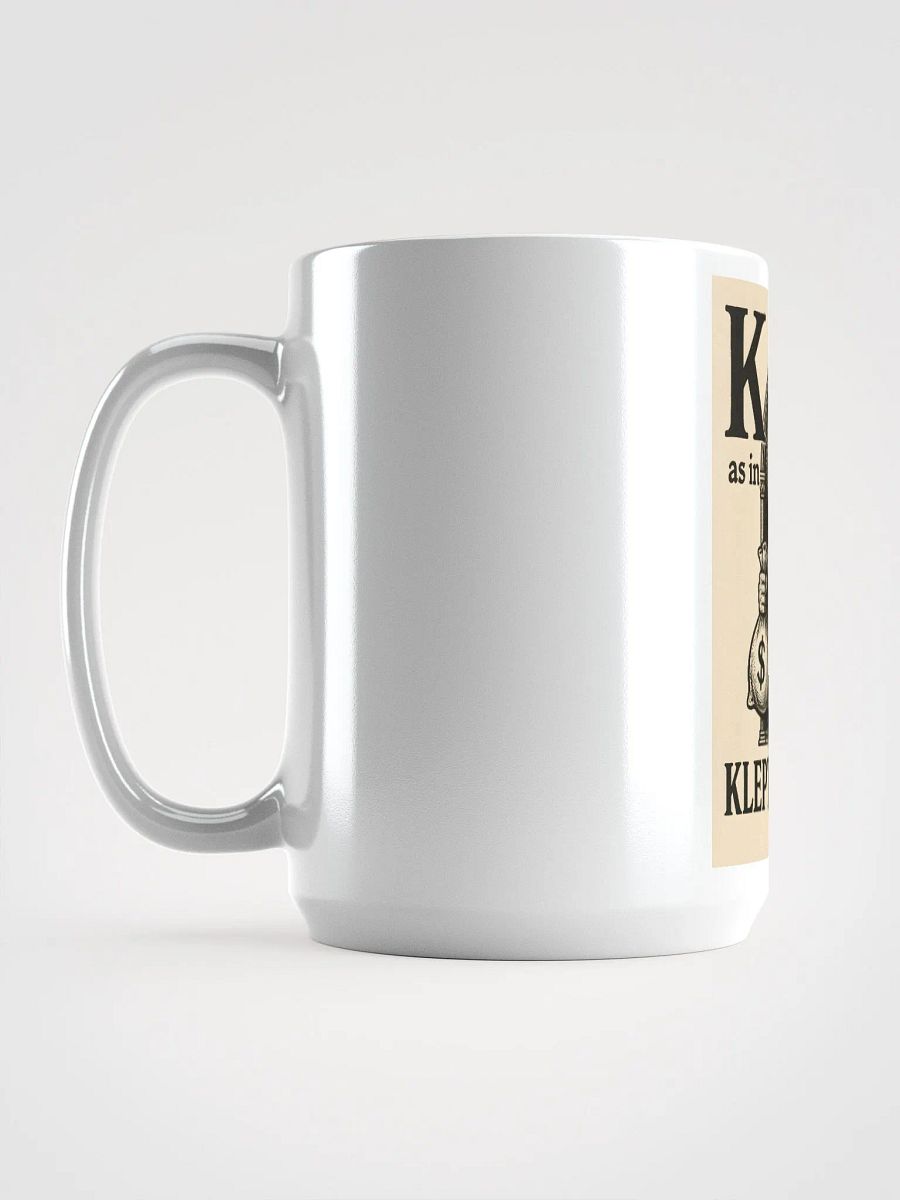K as in kleptocracy mug product image (6)