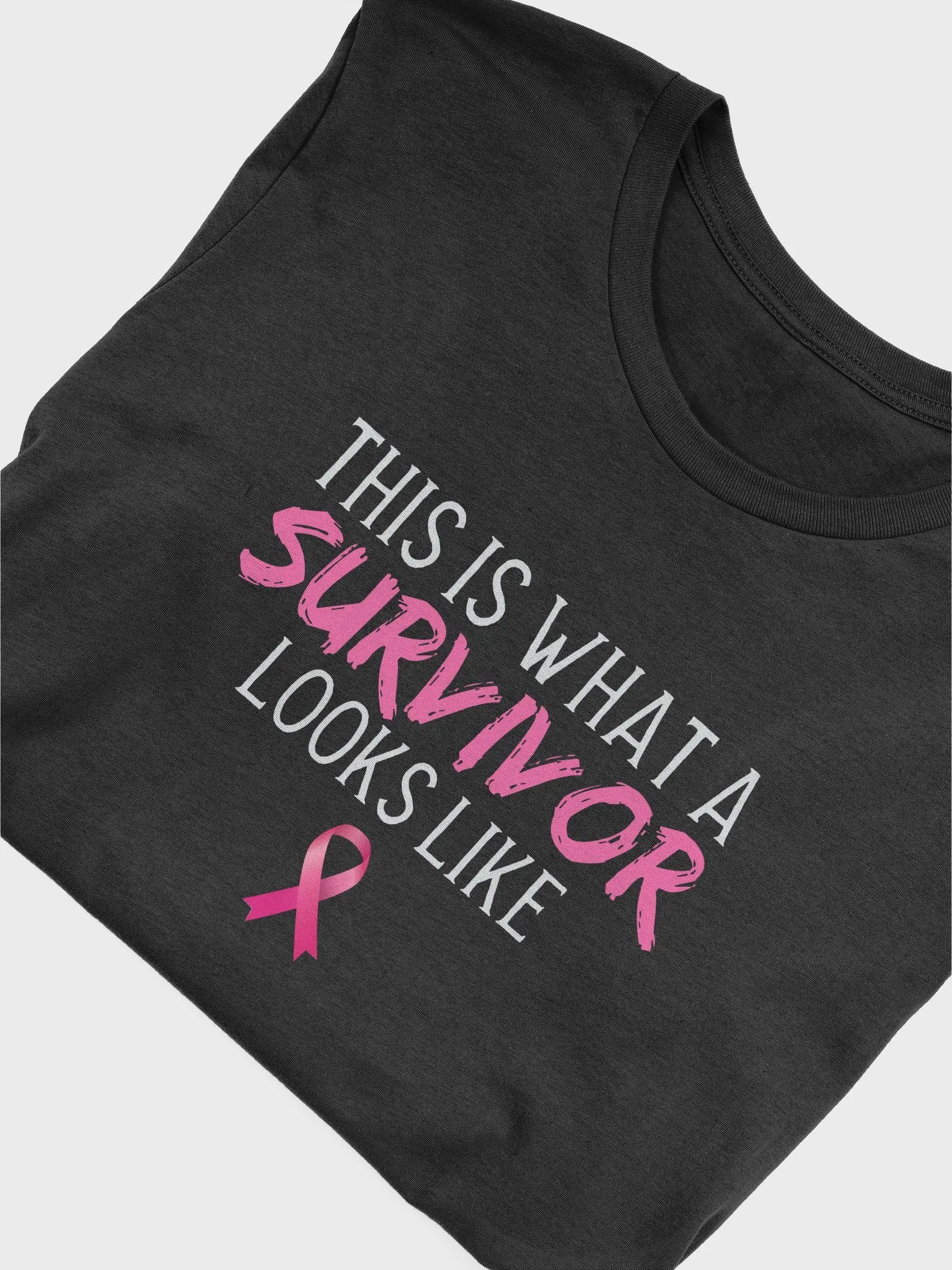 Survivor Cancer Shirt, Breast Cancer Awareness Tee, Cancer Survivor Gift, Unisex Cancer Tee, Cancer Warrior Shirt, Cancer product image (5)