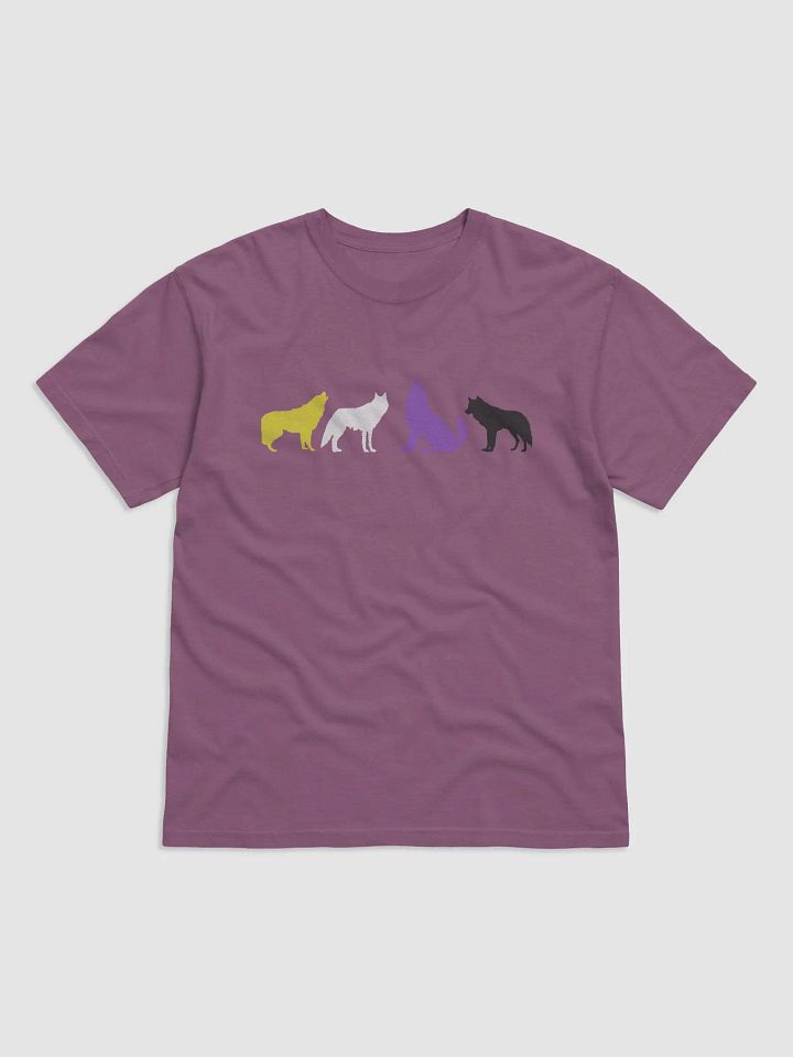 Nonbinary Pride Wolves Men's T-Shirt product image (6)