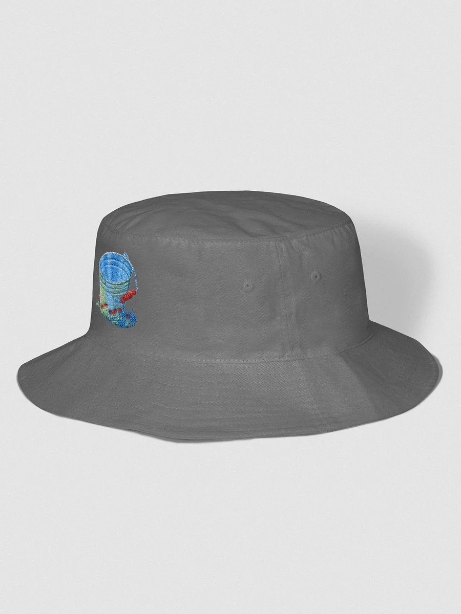 Embroidered Bucket bucket hat that's grey product image (2)