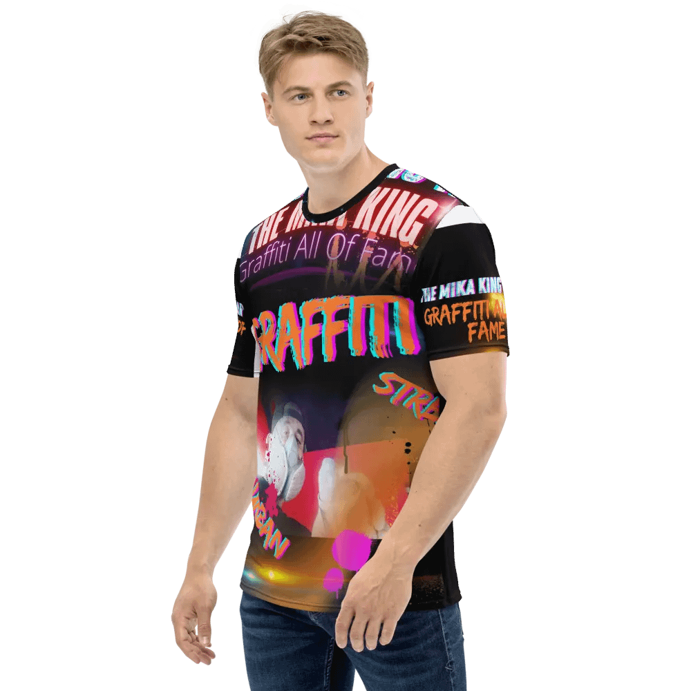Camiseta The Mika King Graffiti All Of Fame Camiseta cuello redondo estampado integral product image (3)