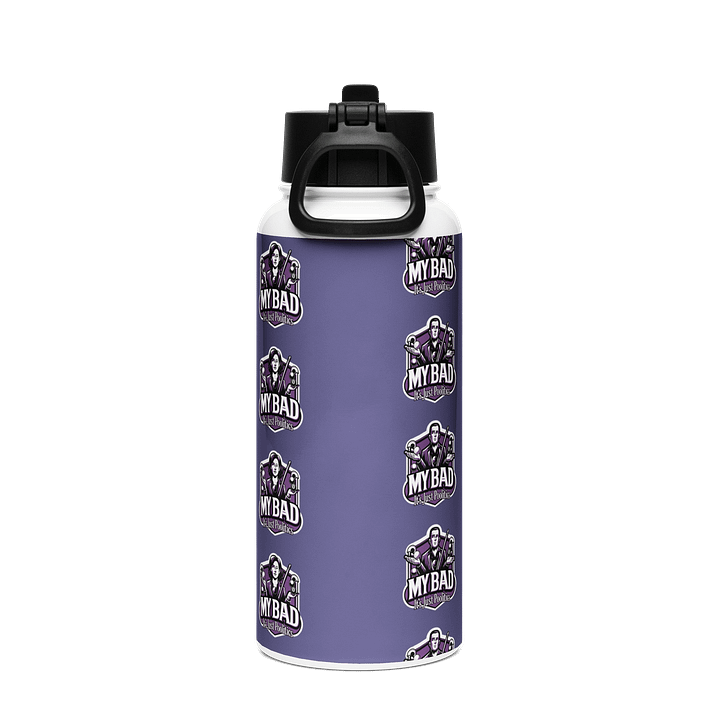 My Bad It's Just Poolitics Stainless Steel Bottle product image (2)