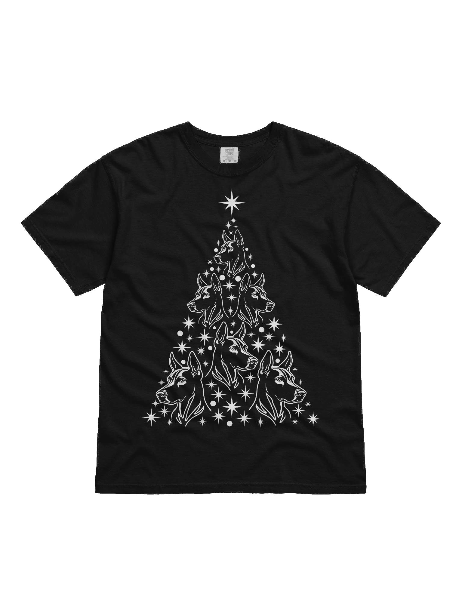 Doberman Christmas Tree T-Shirt product image (2)