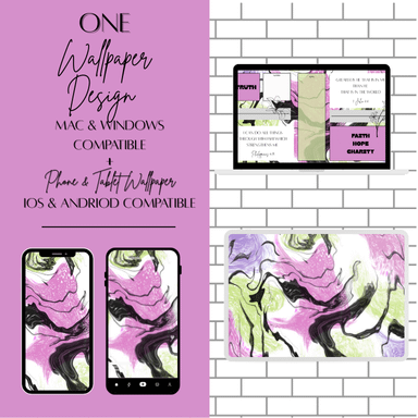 Living Waters Affirmation Wallpaper v2 product image (1)